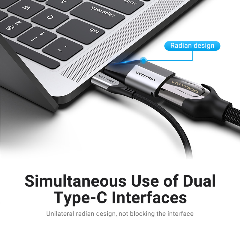 Vention Adattatore Type-C to HDMI gray TCAH0