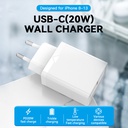 Vention Caricabatterie 20W Type-C white FADW0-EU