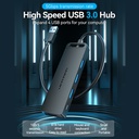 Vention Hub con 4 porte USB 3.0 0.15mt black CHLBB