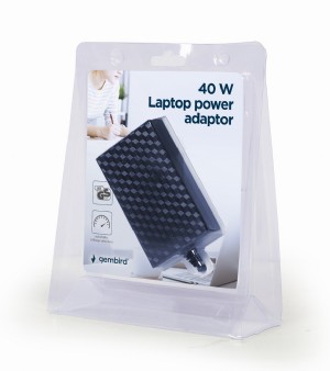 Gembird Alimentatore universale per notebook 40W con 8 adattatori autosettanti NPA-AC3