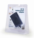 Gembird Alimentatore universale per notebook 40W con 8 adattatori autosettanti NPA-AC3