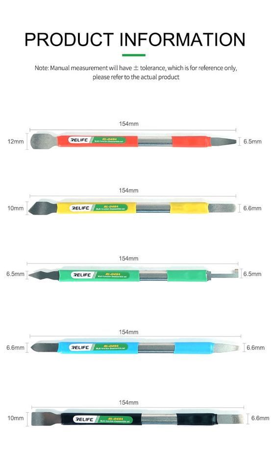 Multifunction dissamble set RL-049A