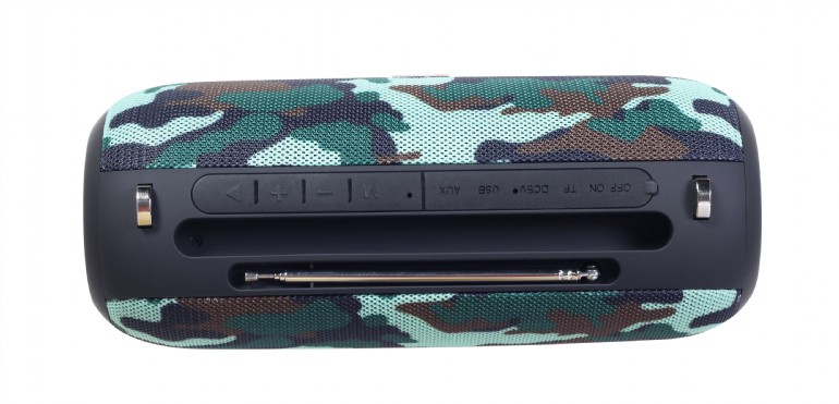 Gembird Speaker bluetooth con antenna mimetico SPK-BT-17-CM