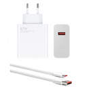 Xiaomi Caricabatterie 67W USB con Cavo Type-C White BHR9465EU