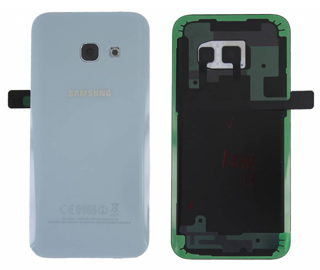 Cover posteriore per Samsung A3 2017 SM-A320F blue GH82-13636C