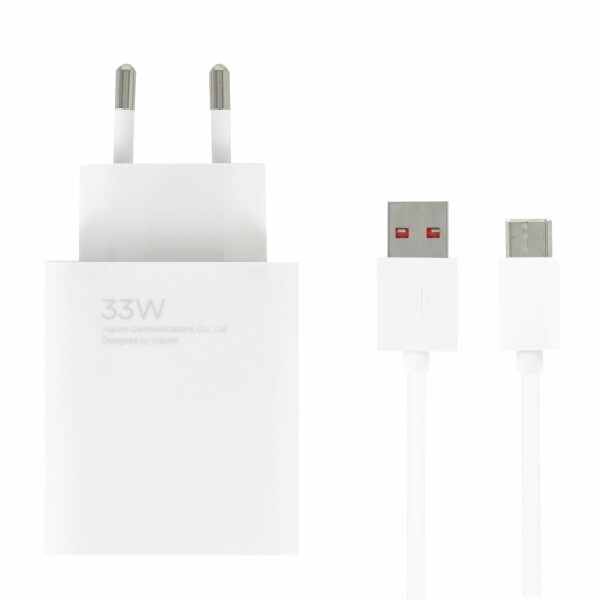 Xiaomi caricabatteria USB 33W Mi Combo con cavo Type-C white BHR6039EU