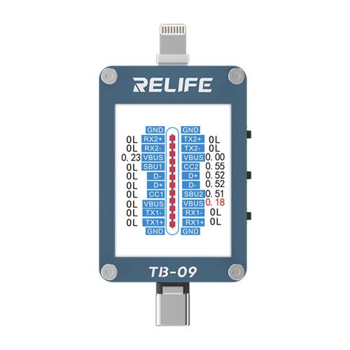 Relife Scheda Di Rilevamento Ricarica Type-C e Lightning TB-09