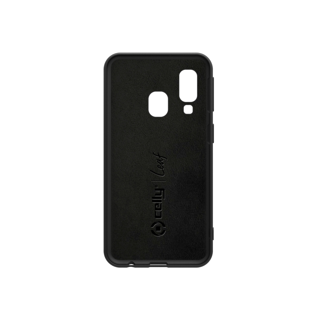 Custodia Celly Samsung A40 cover leaf black LEAF833BK