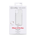 Custodia Celly iPhone 12 Pro Max cover tpu trasparente GELSKIN1005
