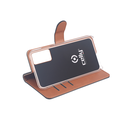 Custodia Celly Samsung A20s wallet case black WALLY880