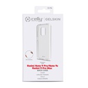 Custodia Celly Xiaomi Redmi Note 9 Pro Redmi Note 9 Pro Max Redmi Note 9S cover tpu trasparente GELSKIN921