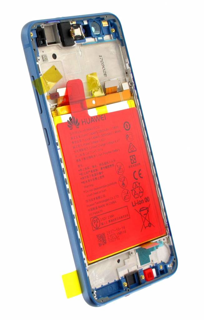 Display Lcd Huawei P10 Lite WAS-LX1A blue con batteria 02351FSL
