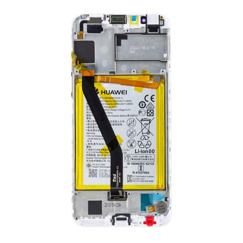 Display Lcd Huawei Y6 2018 Honor 7A white con batteria 02351WLK