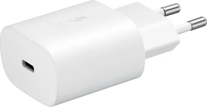 Caricabatteria USB-C Samsung EP-TA800XWEGWW 25W wall charger white