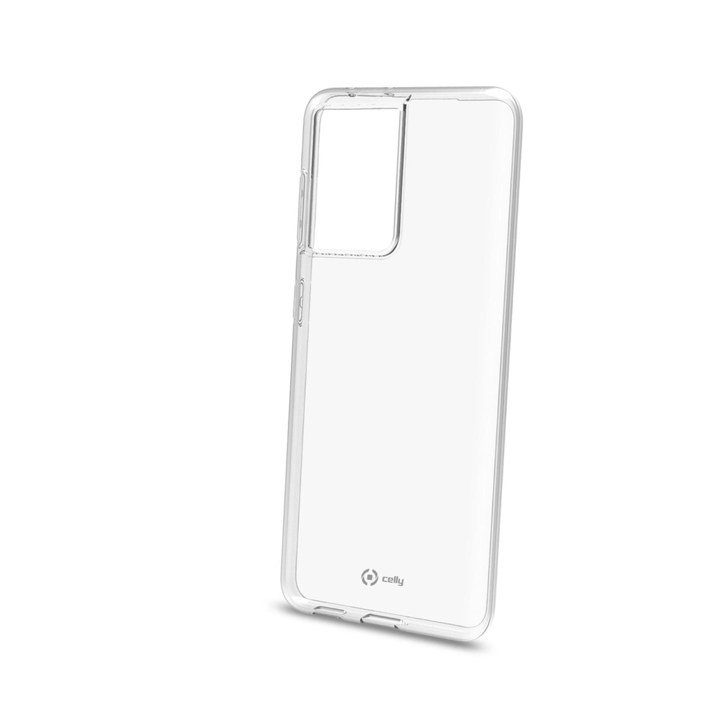 Custodia Celly Samsung S21 Ultra 5G cover tpu trasparente GELSKIN994