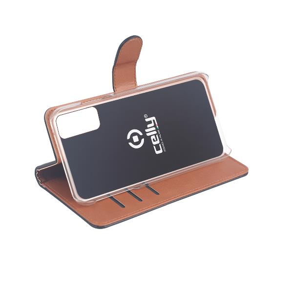 Custodia Celly Samsung A02s wallet case black WALLY948