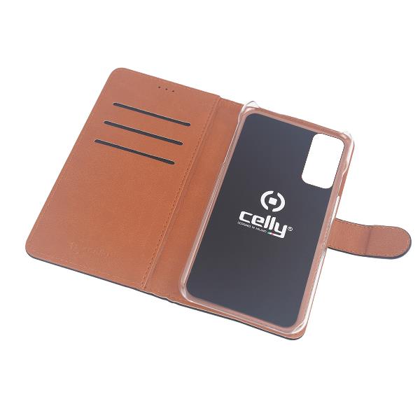 Custodia Celly Samsung A02s wallet case black WALLY948