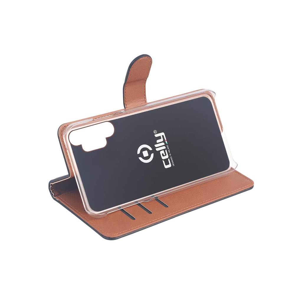 Custodia Celly Samsung A32 5G wallet case black WALLY946