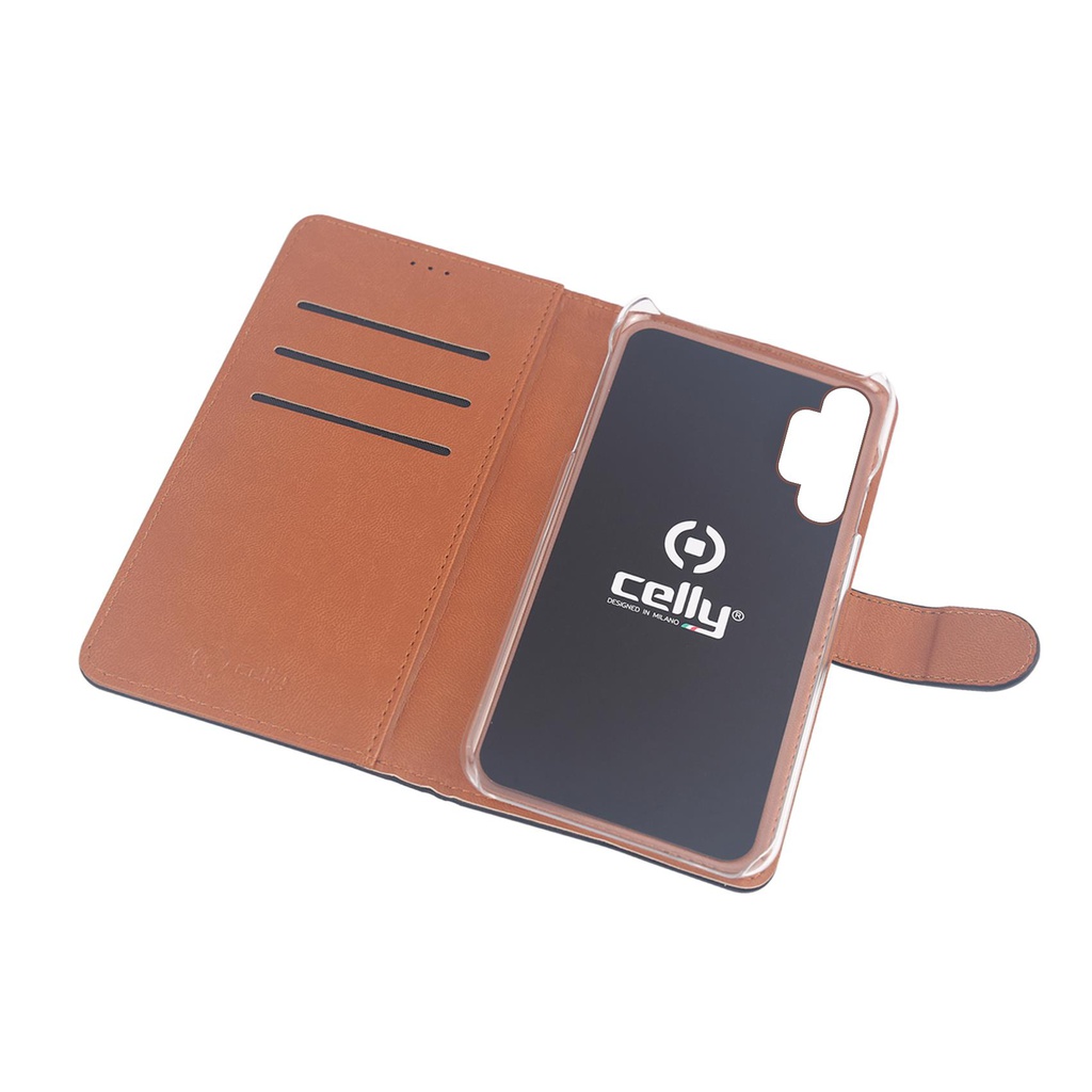 Custodia Celly Samsung A32 5G wallet case black WALLY946