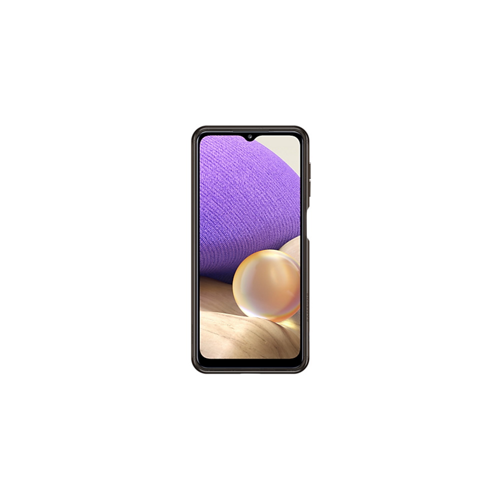 Custodia Samsung A02s EF-QA026TBEGEU clear soft cover black