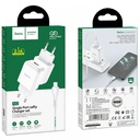 Caricabatteria USB Hoco 2.1A + cavo Lightning white N2.L