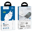 Caricabatteria USB Hoco 2.1A + cavo MicroUsb white N2.M