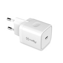Caricabatteria USB-C Celly 20W TC1USBC20WWH