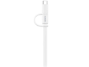 Cavo dati Huawei AP55s 2 in 1 MicroUsb + Type-C 1.5mt 04071417 white