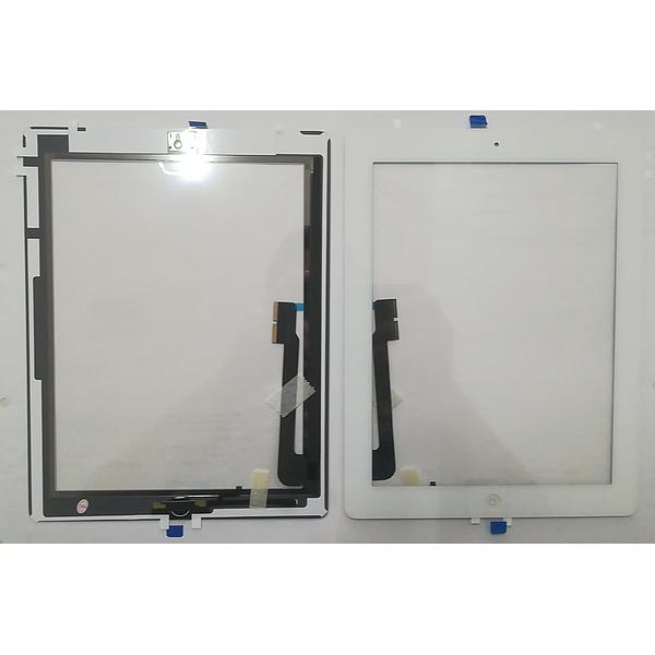 Touch per iPad 3 A1416 A1430 A1403, iPad 4 A1458 A1459 A1460 con tasto home white