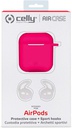 Custodia Celly AirPods fuxia con archetti sportivi AIRCASEFX