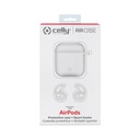 Custodia Celly AirPods white con archetti sportivi AIRCASEWH