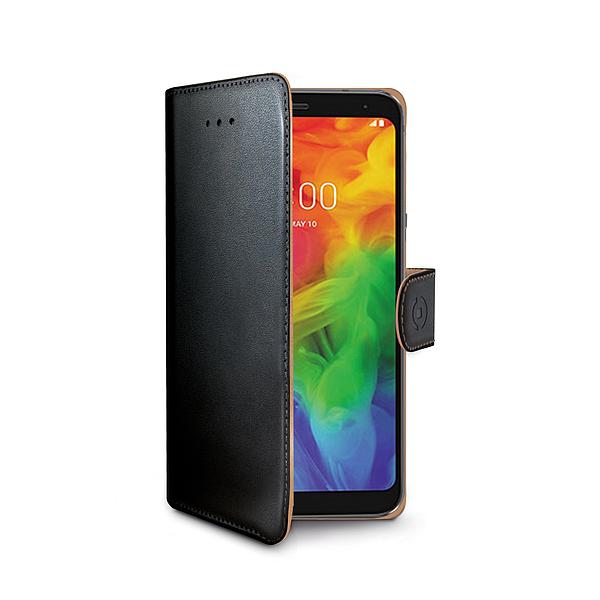Custodia Celly Lg Q7 wallet case black WALLY761