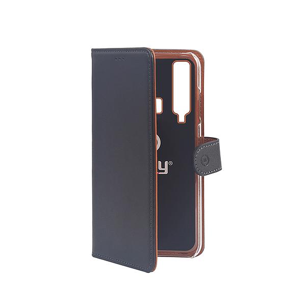 Custodia Celly Samsung A9 2018 wallet case black WALLY796