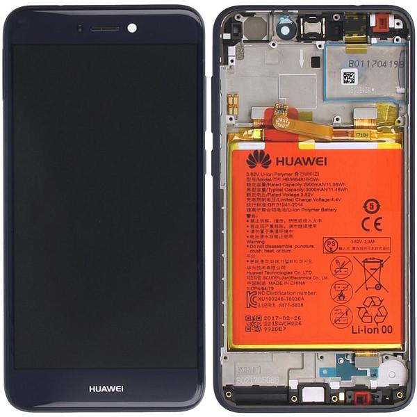 Display Lcd Huawei P8 Lite 2017 Honor 8 Lite blue con batteria 02351EUV 02351VBV