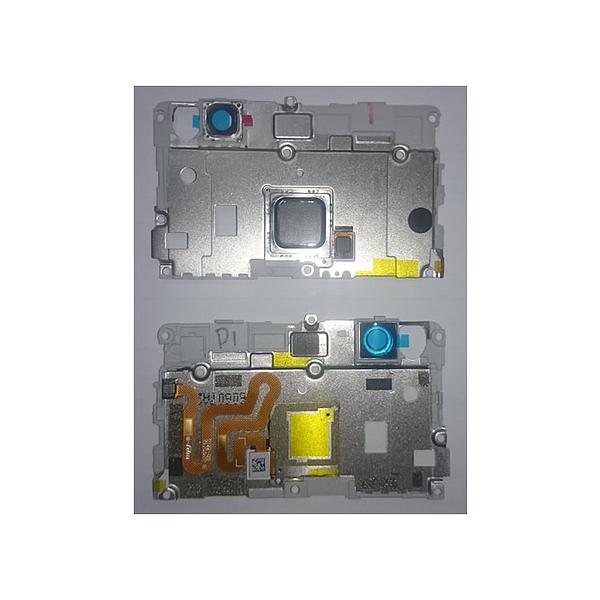 Piastra di copertura centrale Huawei P9 Lite VNS-L21 con sensore impronte black 02350TMR
