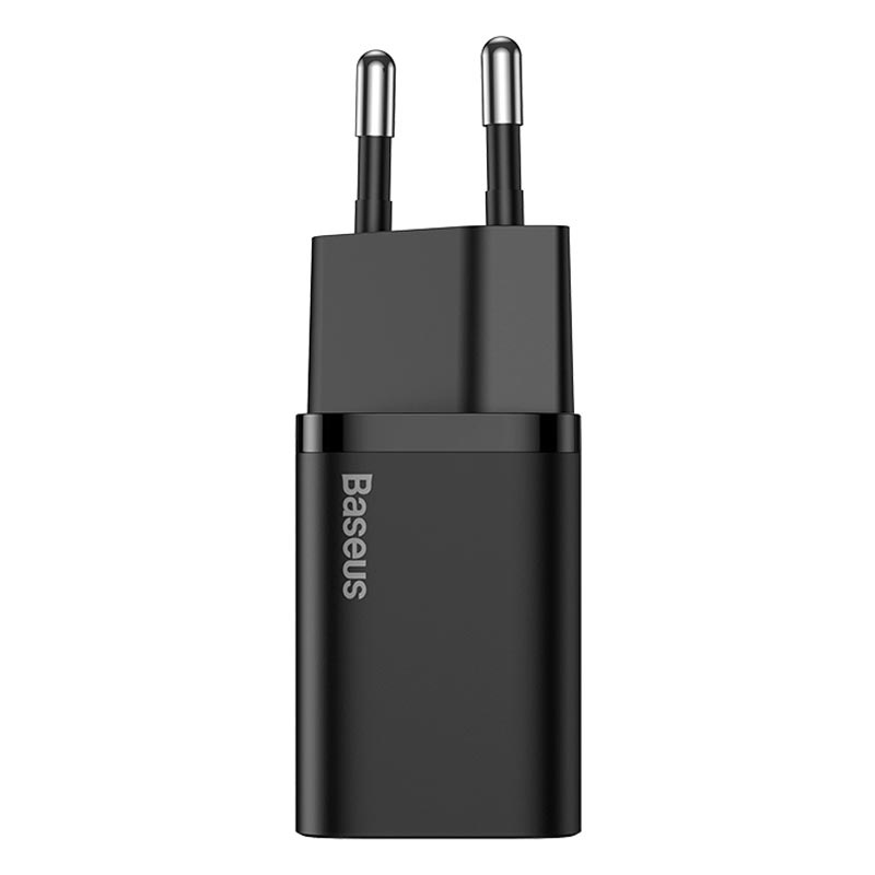Caricabatteria USB-C Baseus 20W quick charger white