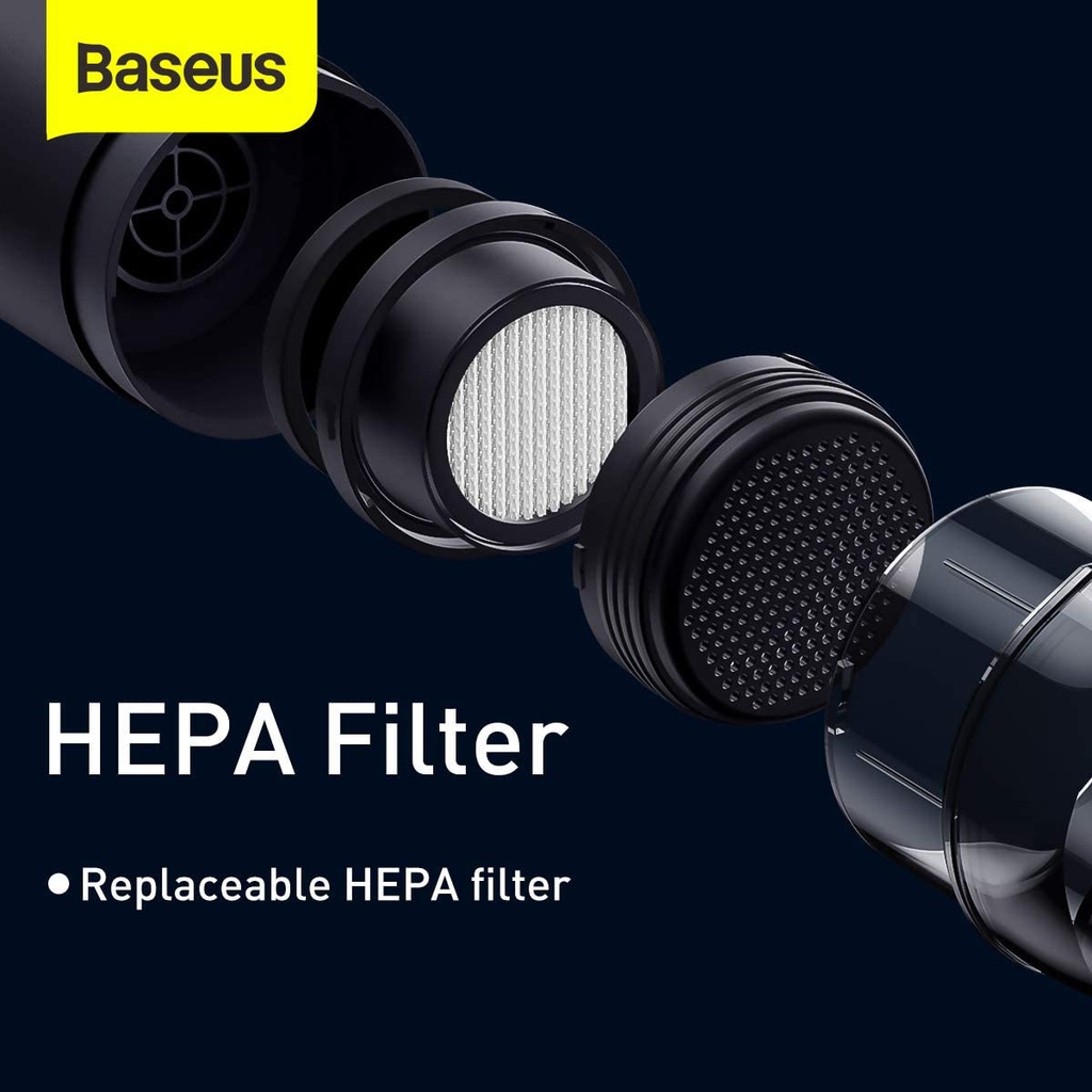 Aspirapolvere portatile Baseus A2 car vacuum cleaner CRXCQA2-B01 black