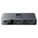 Splitter HDMI Baseus matrix switch 4K grey