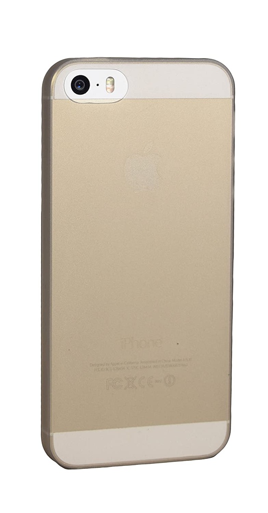 Custodia Vodafone iPhone 7 back cover 0.3mm smoke con pellicola