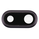 Vetrino fotocamera Apple iPhone 8 Plus black con frame