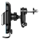 Supporto auto Baseus con ricarica wireless WXHW03-01 black