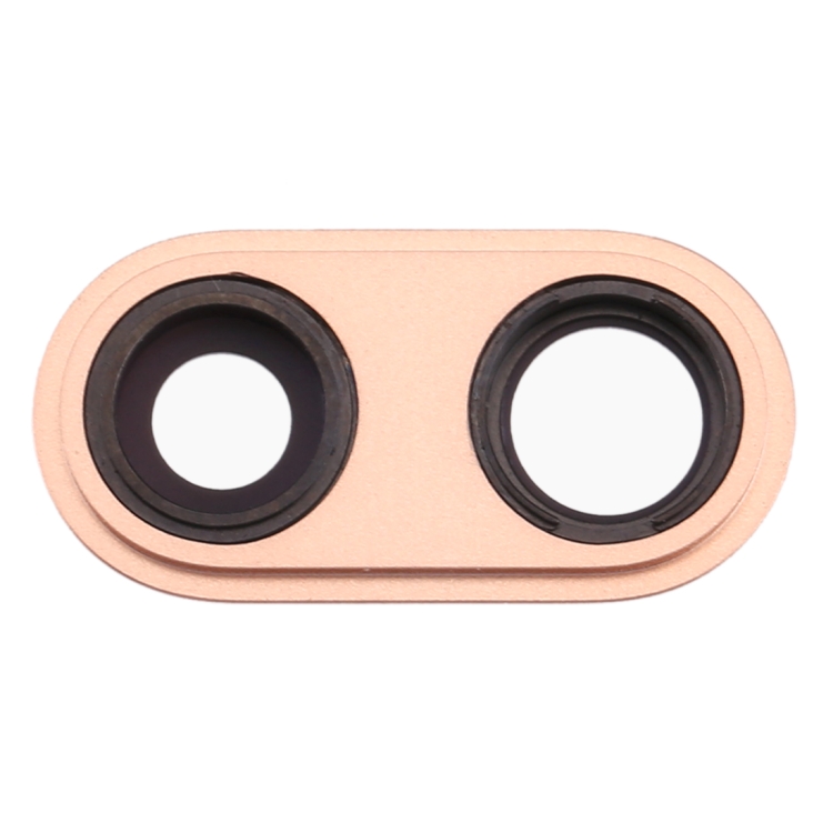 Vetrino fotocamera Apple iPhone 8 Plus gold con frame