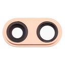 Vetrino fotocamera Apple iPhone 8 Plus gold con frame