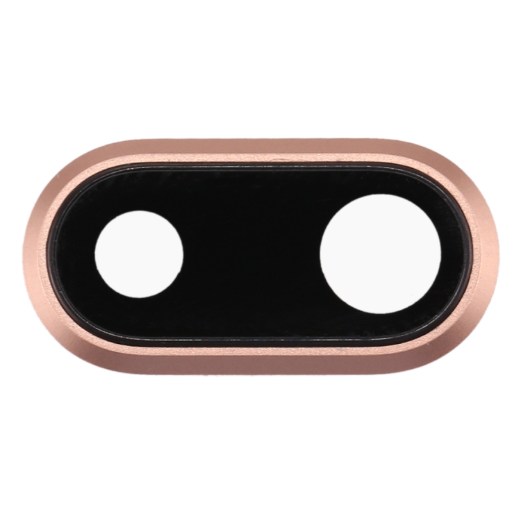 Vetrino fotocamera Apple iPhone 8 Plus gold con frame