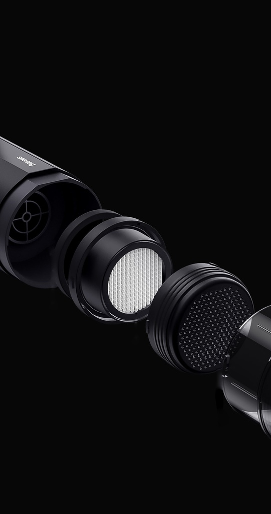 Filtri aggiuntivi per aspirapolvere Baseus A2 3pz. CRXCQA2-A01 black