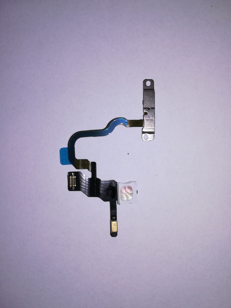 Flat tasto accensione iPhone X con connettore