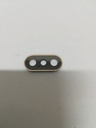 Vetrino fotocamera per iPhone Xs gold