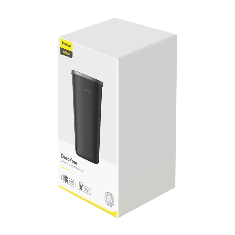 Mini cestino per auto Baseus CRLJT-A01 dust-free black