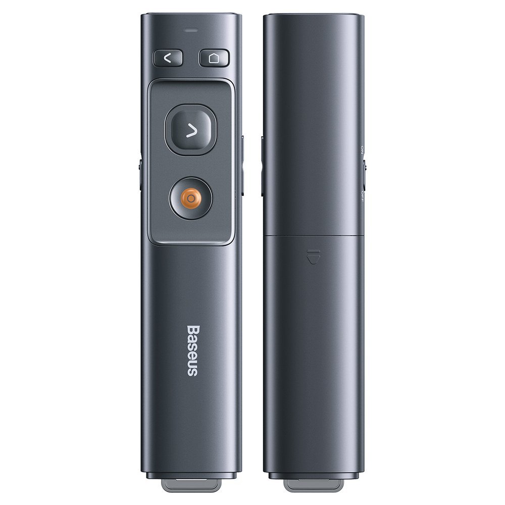 Telecomando a infrarossi per PC Baseus con puntatore laser ACFYB-B0G grey