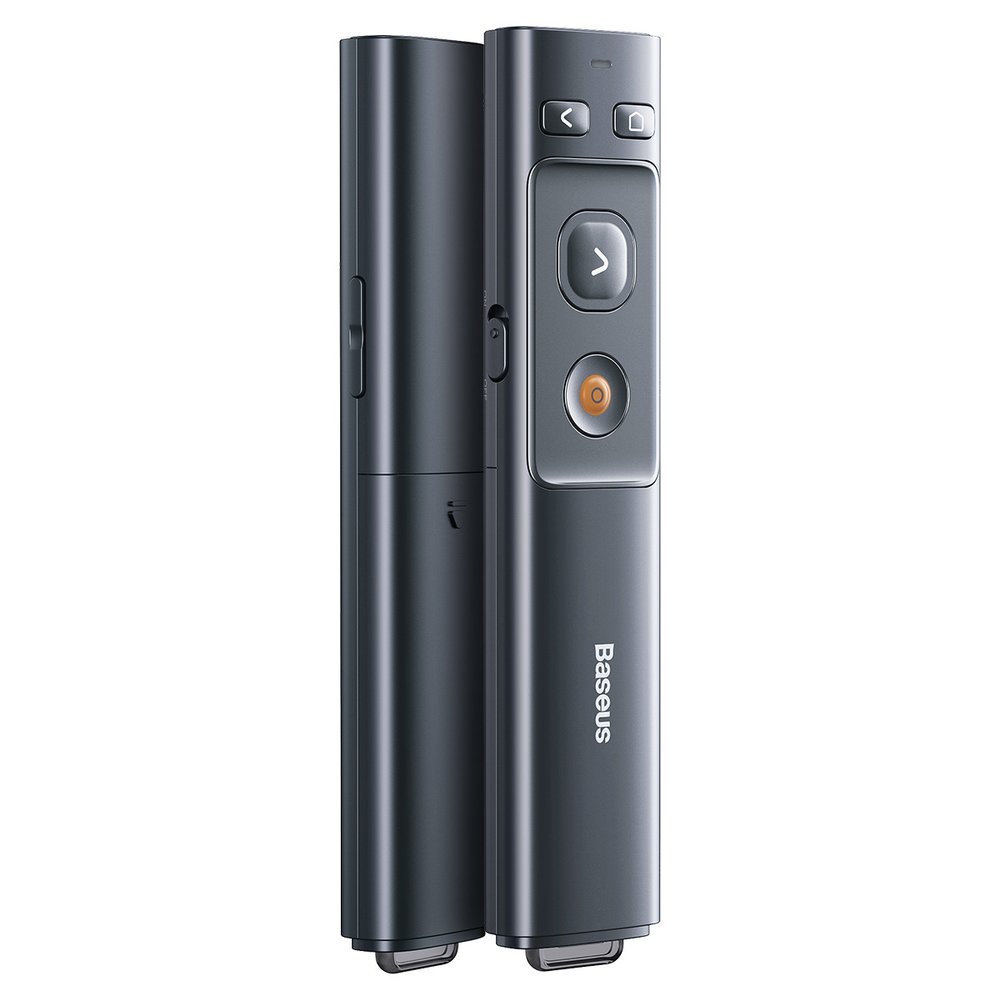 Telecomando a infrarossi per PC Baseus con puntatore laser ACFYB-B0G grey